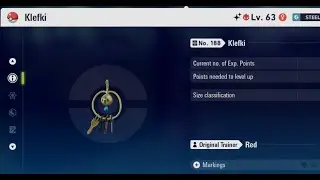 Shiny ALPHA Klefki in Pokemon Legends ZA