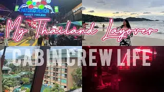 Indigo Cabin Crew International Layover | Air hostess Layover vlog | Thailand layover vlog |