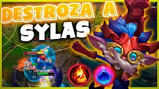 😱 DESTROZANDO A SYLAS😱  HEIMERDINGER MID SEASON 12 | GAMEPLAY ESPA&Ntilde;OL |