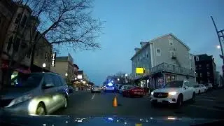 Providence Police Out With a Minor Car Accident on Atwells Avenue