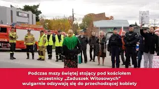 Zaduszki PSL w Wierzchosławicach w cieniu protestu