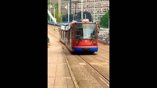 Tram Leaving Fitzalan Square / Ponds Forge #shorts