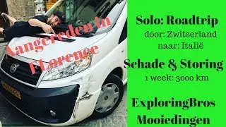 solo Road Trip  door Zwitserland naar Italië = overnachten in de bus