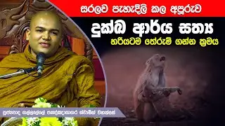 දුක්ඛ ආර්ය සත්‍ය හරියටම තේරුම් ගන්න ක්‍රමය | Dharma Deshana | Gallelle Panghasagara Thero | D 0670