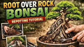 Bonsai Repotting tutorial 👨🏻&zwj;🌾 | Making best bonsai ☘️ #bonsai #tutorial #youtubevideo 