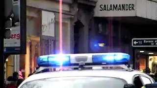 French Police LED lightbar 