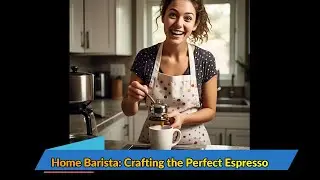 HOME BARISTA: CRAFTING THE PERPECT ESPRESSO #barista #espresso #coffeelover #coffee #homebarista
