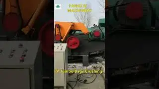 PP Woven Bags Crusher/high efficiency crushing machine/plastic shredder machine