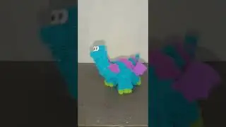 Dancing Dragon bunchems alive Spin Master #imalidotcom Motorized action Pack cute blue bouncing