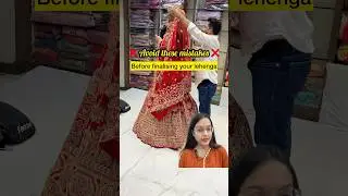 Bridal Lehenga Tips❤️#bridaltips #bridallehenga #bride #bridetobe #weddingtips #indianbride #shorts