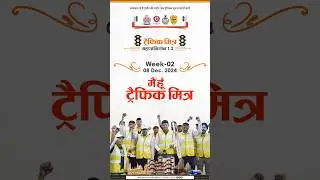 Join the 'Traffic Mitra Campaign' for a safer Indore! #TrafficMitra #IndoreTraffic #SafeIndore