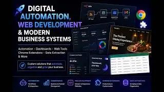 🚀 Digital Automation, Web Development & Modern Business Systems