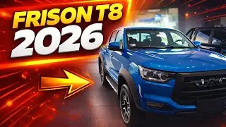 JAC FRISON T8 2026 😱 &iquest;La Pick-Up M&aacute;s POTENTE y BARATA del A&ntilde;o?