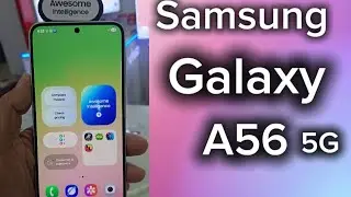 How To Customize Your Galaxy A56 5G D Home Screen (Widget, Layout & MORE)