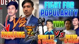 OnTop TROLLING Elementrix - REACTION 😂 || DEADEYES GUYS TDM FIGHT FOR POPULARITY 😆 - GAURABYT ||