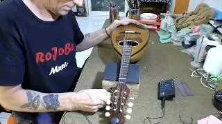 RoJoBe Music Bowlback Mandolin project part 8