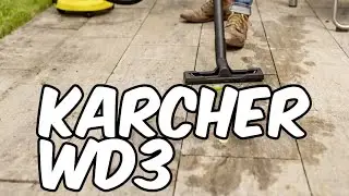 K&auml;rcher WD3 Unboxing i pr&oacute;ba mocy.