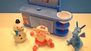 DOC MCSTUFFINS TALKIN' CHECK UP PLAYSET VIDEO TOY REVIEW WITH CHILLY LAMBY AND STUFFY