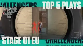 Top 5 plays | VCT Challengers EU - S01 W03