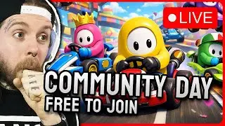 🔴 Community Day! Mario Kart 8 ⏐ Fall Guys ⏐ Gartic Phone (free to join for everybody) #horizontal