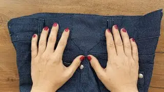 Make Your Jeans Waist Bigger Without a Sewing Machine! 😱🧵| Sewing Hacks