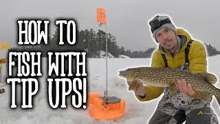 Targeting Northern Pike with an Introduction to Tip Ups!