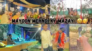 | Mayoon mehndi main yeh Kia hogya |🥺😱