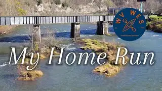Home on the Guyandotte River, Kayaking after late Fall Rain Gets it up to level.