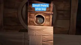 Small Pete's Ship Log #epicmickeyrebrushed