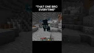 That One Bro In Minecraft #shorts #minecraft