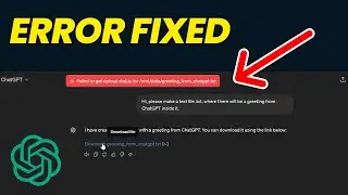 Fix ChatGPT 