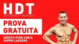 Allenamento Gratuito HDT con il SuperLadders per Pettorali, Spalle e Tricipiti
