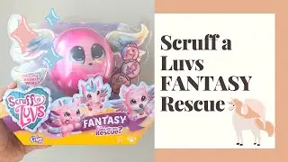 Scruff-a-luv Fantasy Friends unboxing Little Live Pets Scruff a luvs