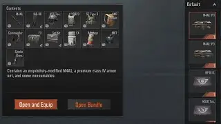 Using the M4A1 bundle (Modified). And finding a thermal scope 🤑🤑🤑