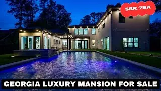 Atlanta Georgia Homes for Sale with Pool: Georgia Mansion : A Glimpse Inside: