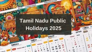 Tamil Nadu Public Holidays List in 2025 | 2025 Government Holidays in Tamilnadu