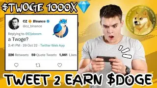 TWOGE Tweet 2 Earn Review #Memecoins #BSCGEM