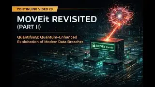 Video 35:  MOVEit Revisited (Part II) - How Quantum Advantage Breaks Classical Security Models