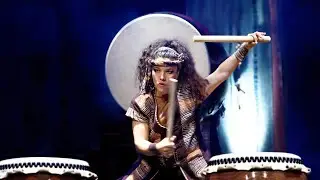 Mugenkyo Taiko Drummers at the Wrexham William Aston Hall