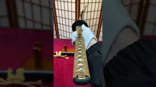 Custom Clay-Tempered 1095 Steel Japaense samurai swords Katana #samuraisword #cosplay #japanesesword