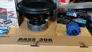 18 inch PSI 18 Platform 5 subwoofers and a Taramps Bass 30k!