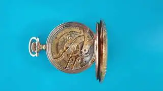 Reloj de bolsillo HAMPDEN Watch Co. 440&ndash; Saboneta 3 tapas &ndash; ca. 1910