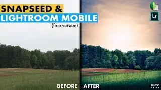 Making Images Pop and Split Tone in Snapseed and Lightroom Mobile (free version) | Android | iPhone