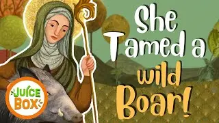 What's the story of St. Brigid? | Saintly Creatures Book