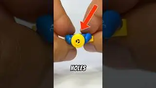 У голов минифигурок LEGO есть отверстия... Но почему? #lego #lego #shorts