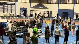 2024 Indoor UWEC Stout Quad Men's 400m J. Schreiber, Eickhoff, Lijewski