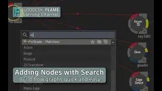 Adding Nodes with Search... - Flame 2021.2