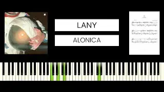 LANY - Alonica (BEST PIANO TUTORIAL & COVER)