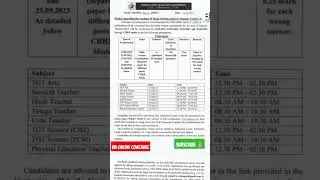 RHT MAIN EXAM DATE RELEASED 👍//OSSC, RHT, JT, ASPIRANTS