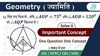 Geometry | One Question One Concept for SSC/CDS/NTPC/VDO
